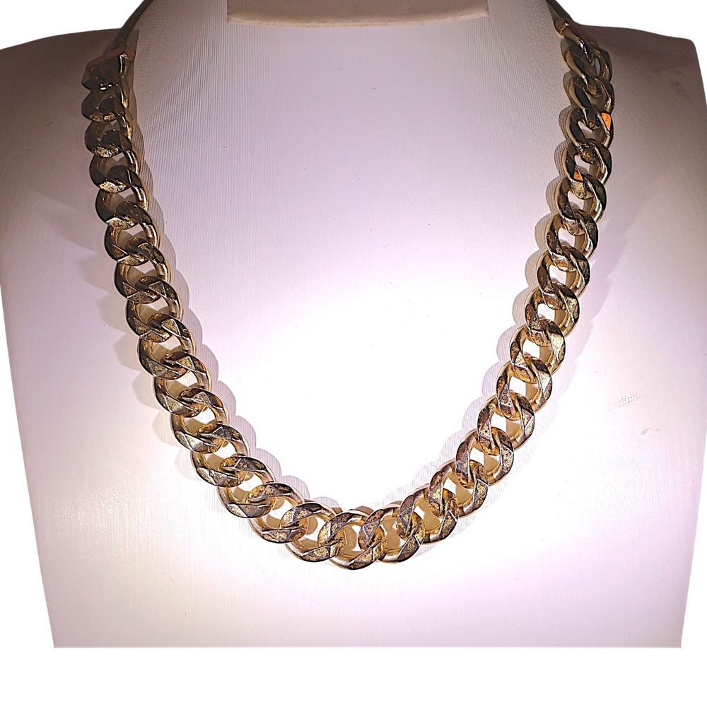 Demarson Mia Slider Necklace 12k Gold Plated Snake Chain Bolo Lariat Y Drop EUC